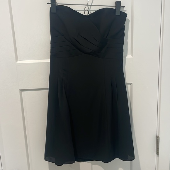Express - Elegant Black Strapless Dress - Picture 1 of 5